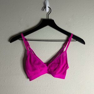 Auden Hot Pink Unlined Bralette Size XS